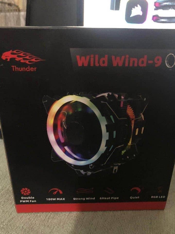 cpu cooler RGB dual fan 1