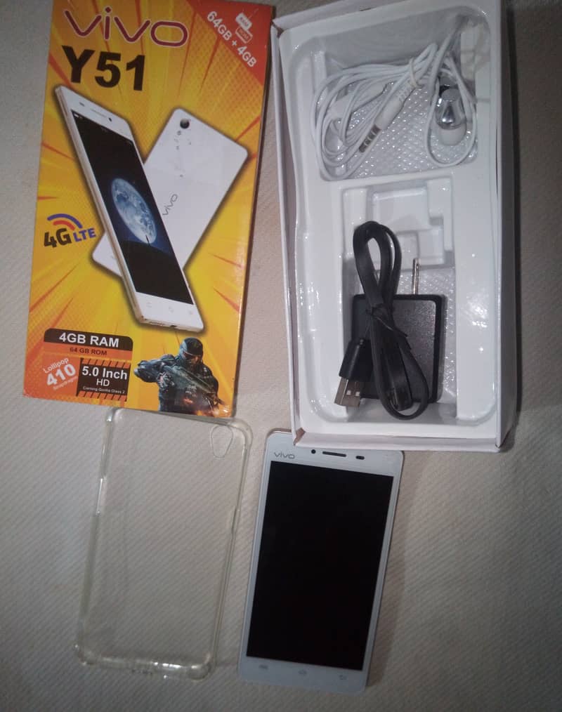 Vivo y51 4/64 storage, 10/10 condition 1