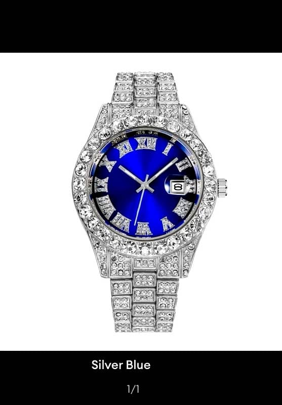 Men Watches Top Luxury Men's Watch Diamonds Quartz Males Watch 4