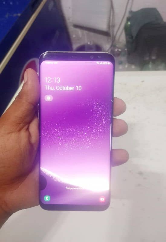 Samsung galaxy S8+Plas condition just open box non PTA All Januawn fun 5