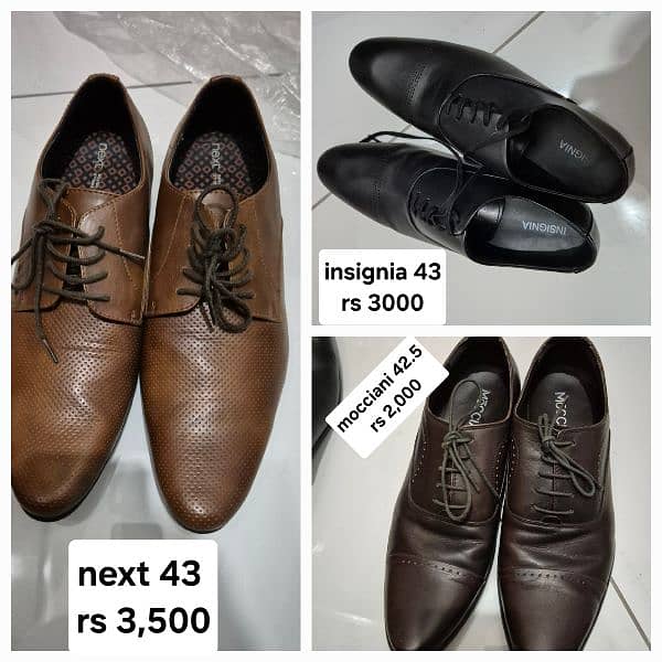 good condition formal shoes size 43 0