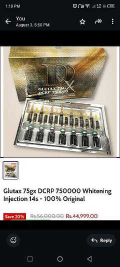 gluta 75g