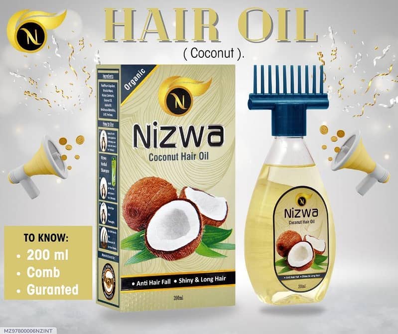 Nizwa - Coconut hair oil 1