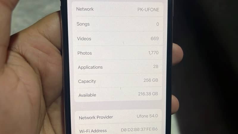 iPhone X 256gb pta approved 6