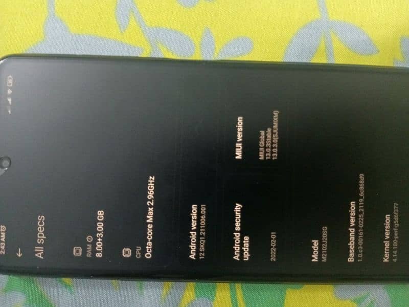 Poco x3 Pro 8GB Ram 256GB 4