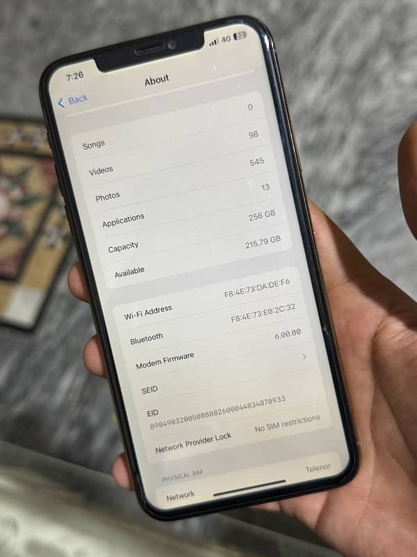 IPHONE 11 PRO MAX 256GB FACTORY UNLOCKED 4