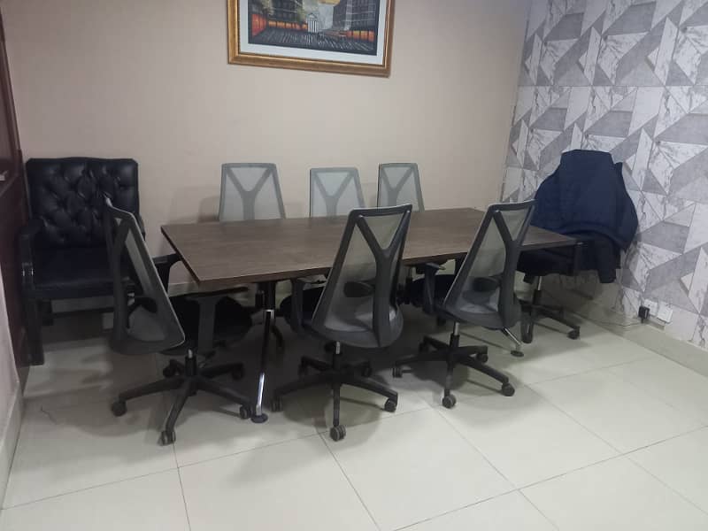 Blue area office 700 square feet fully furnished for Rent 1