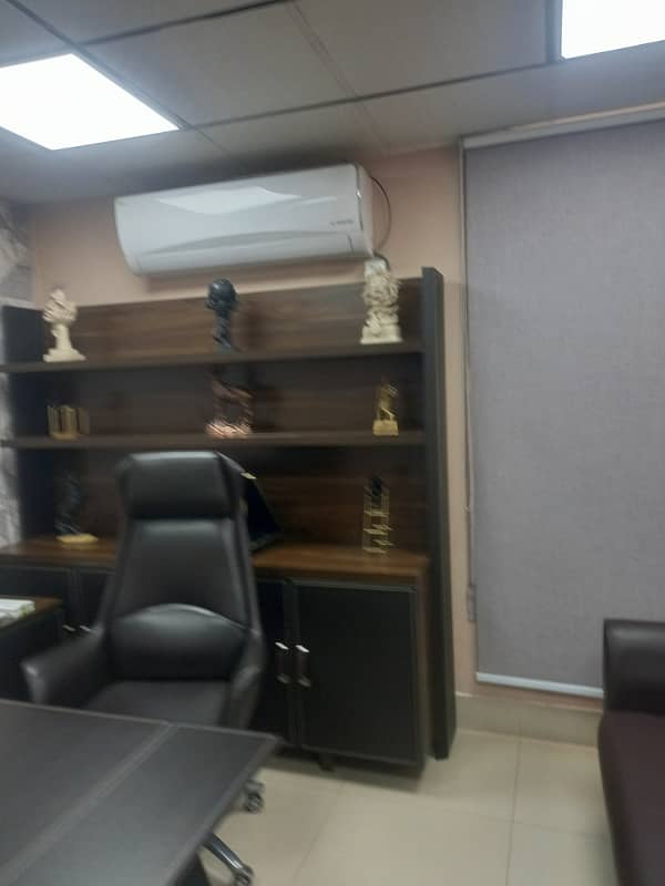 Blue area office 700 square feet fully furnished for Rent 3