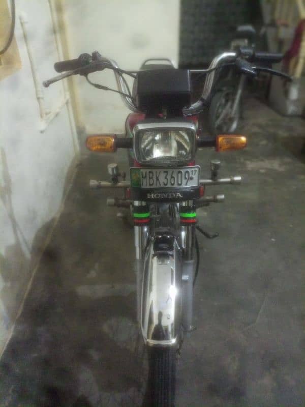 Honda Cd 70 17 model 1