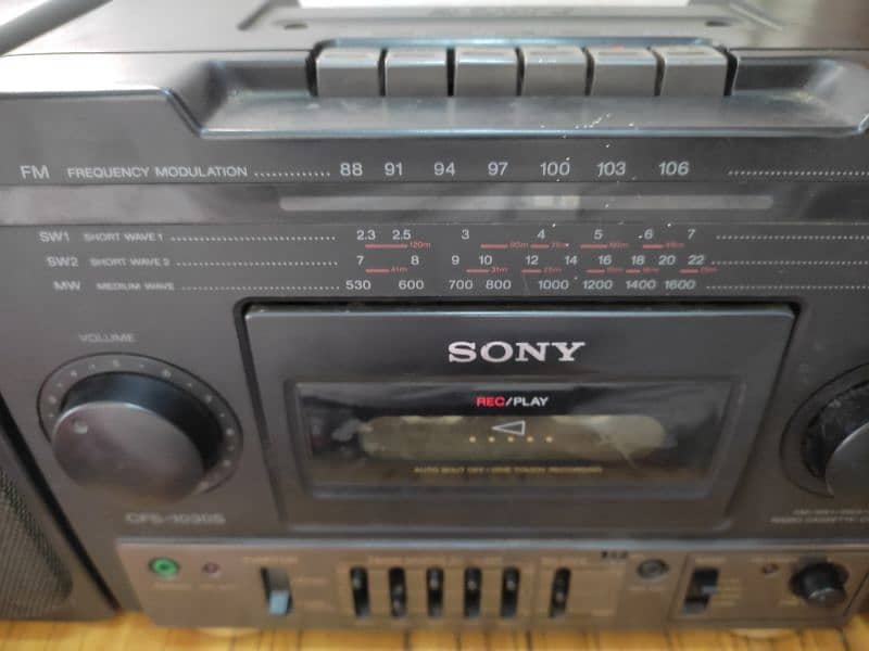 Original SONY Radio Deck & Cassettes Player Like New- Throw Away Price 2