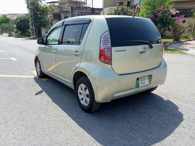 Toyota Passo 2008/2012 Rawalpindi Number 7