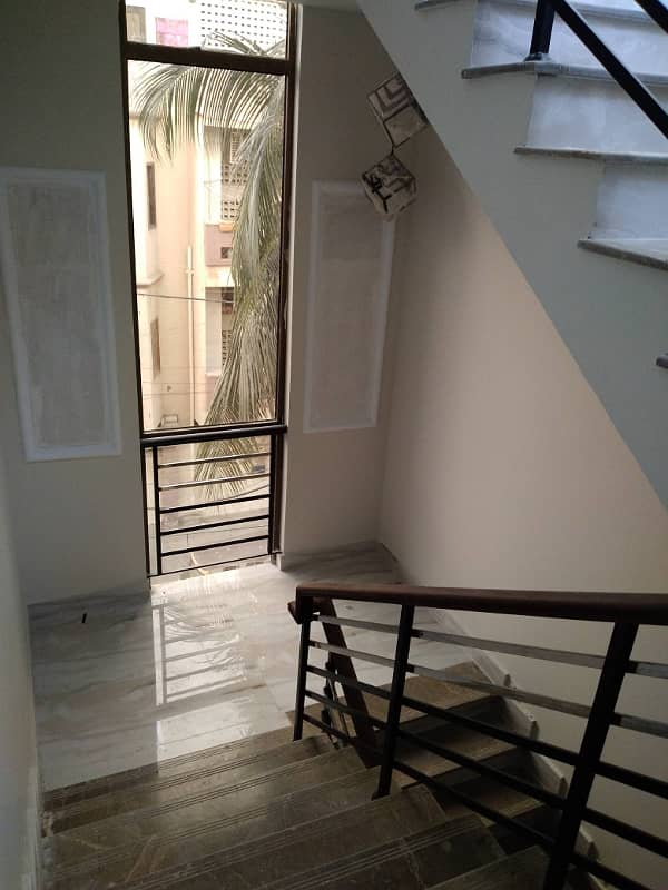 Brand New 240 Yards 2nd Floor Portion With Roof For Sale In Gulshan Block 1 2