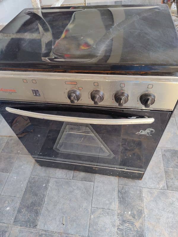 3 burner cooking range (Corana C47) 6