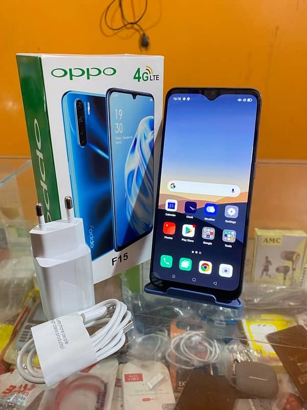 OPPO F15 (8GB RAM 256GB MEMORY) New Phone With Box And Charger 0