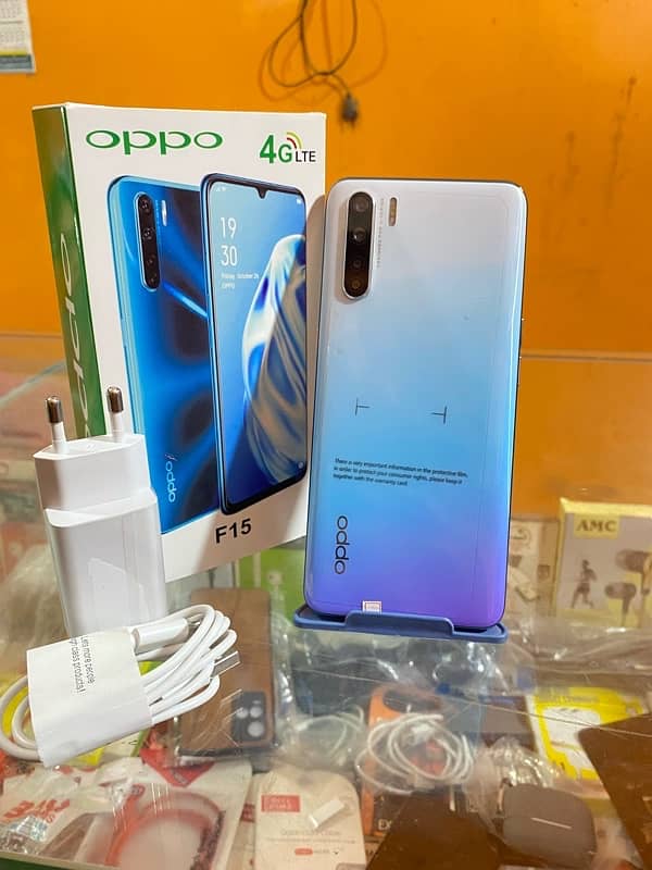 OPPO F15 (8GB RAM 256GB MEMORY) New Phone With Box And Charger 1