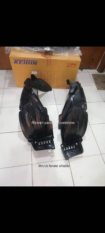 Honda And Toyota Engine Sheild And Fender Shields 17