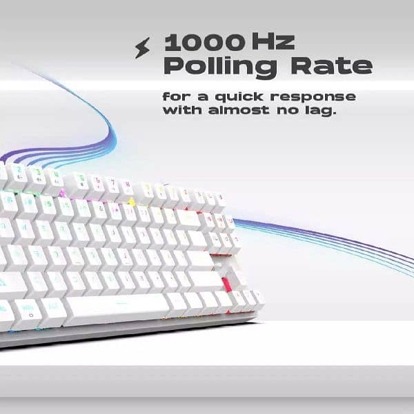 GameStop GS200 FPS Sniper RGB Mechanical Keyboard - White Color 3