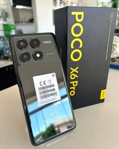 Gaming Phone Poco X6 Pro 5G PTA Approved Box Can Be Arranged