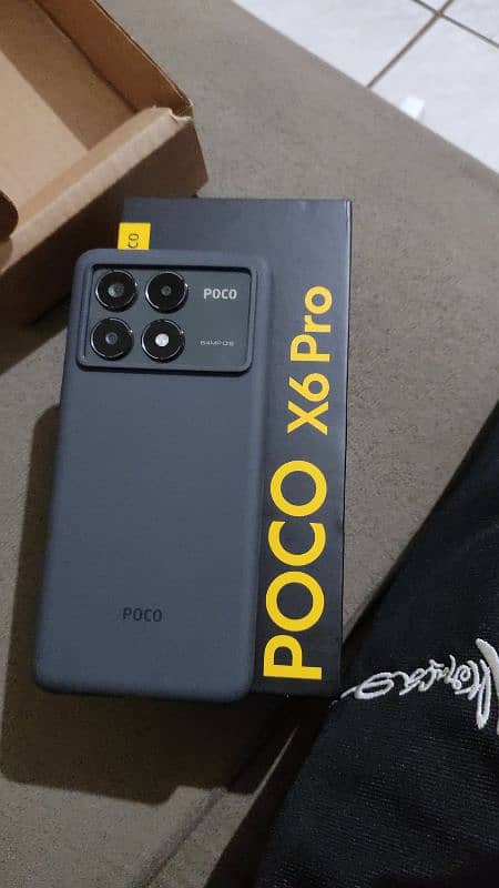 Gaming Phone Poco X6 Pro 5G PTA Approved Box Can Be Arranged 1