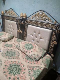 iron bed set