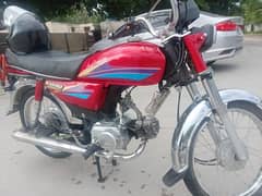 Honda Cd70 Model 2012 Khushab Number plate Urgent Sale