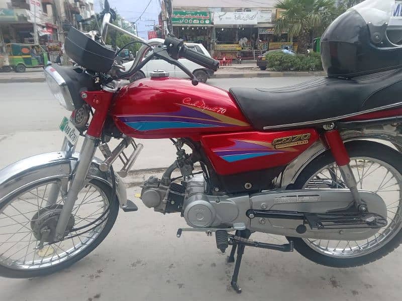 Honda Cd70 Model 2012 Khushab Number plate Urgent Sale 1