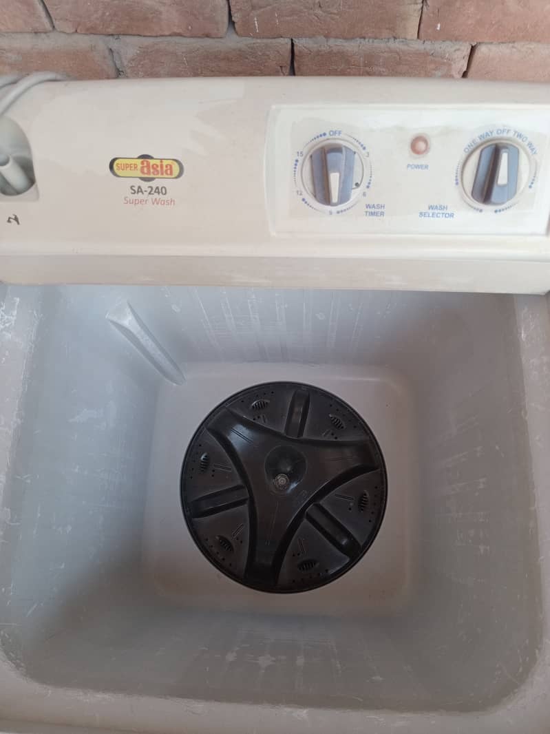 Super asia washing machine and hier dryer 3