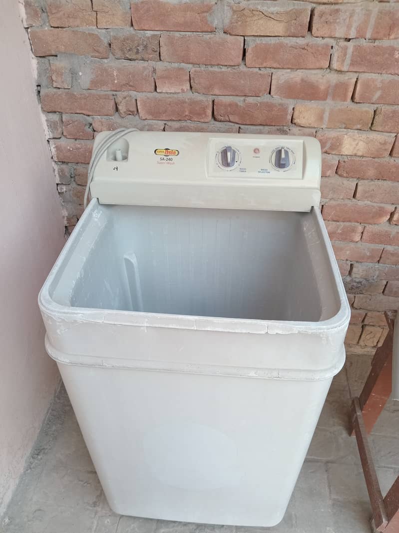 Super asia washing machine and hier dryer 4