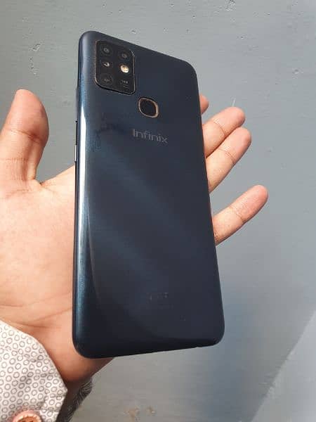 infinix hot 10 used only set dual sim pta approved 5200 mah 1