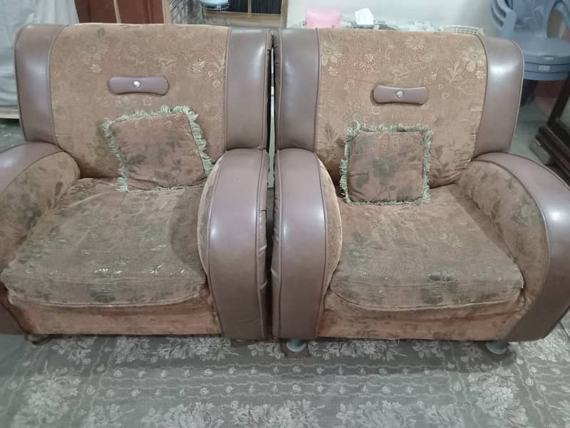 2 single sofa and 1 three seater sofa 2