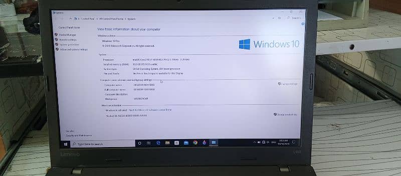 LENOVO I7,6TH, 16GB RAM, 256SSD,FOR PROGRAMMERS 6