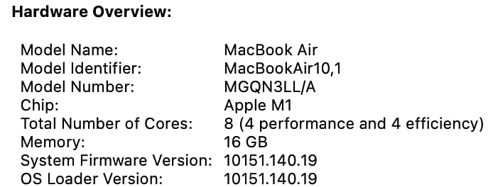 MacBook Air M1 2020 2