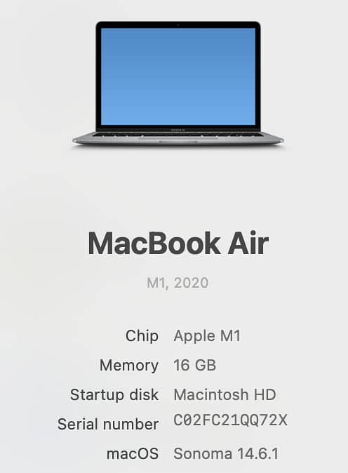 MacBook Air M1 2020 3