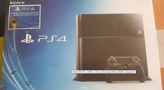 PS4 Fat - 500GB - Like New with 2 Games & Full Accessories