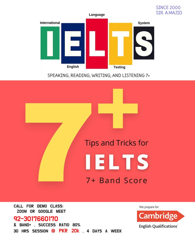 IELTS 7 BAND 0