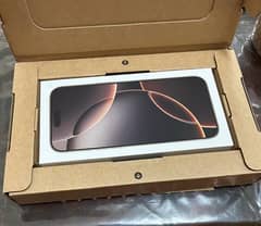 iphone 16 pro max, desert titanium, 256gb, TRA (dubai) model 0