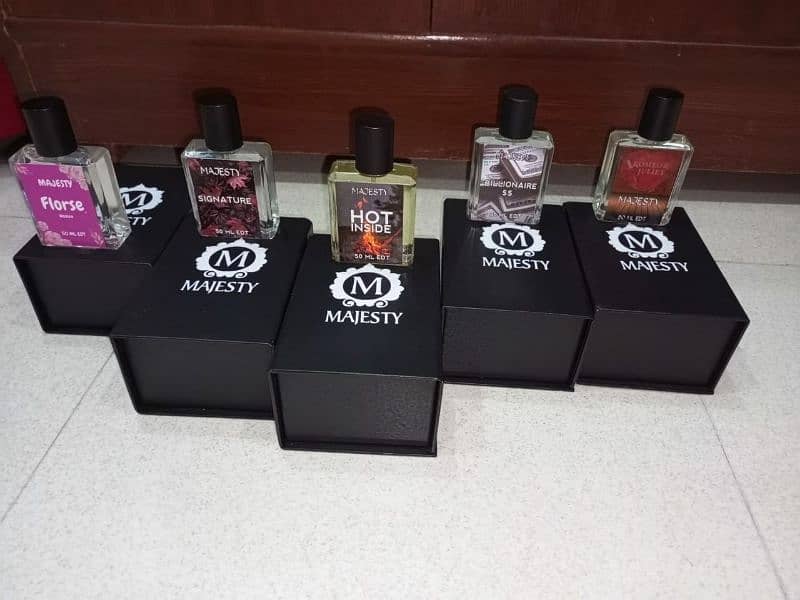 New perfumes Majesty 7