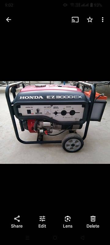 Sale Honda Generator 3kva 4