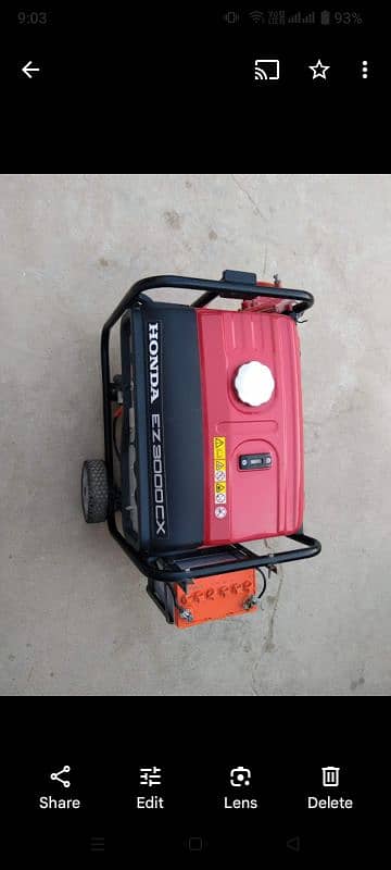 Sale Honda Generator 3kva 5