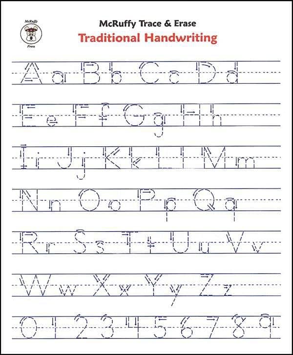 handwriting assessment work 2