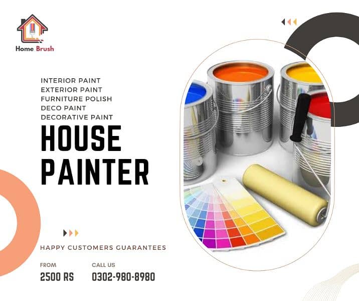 Painter House painter Home painter Furniture polish 3