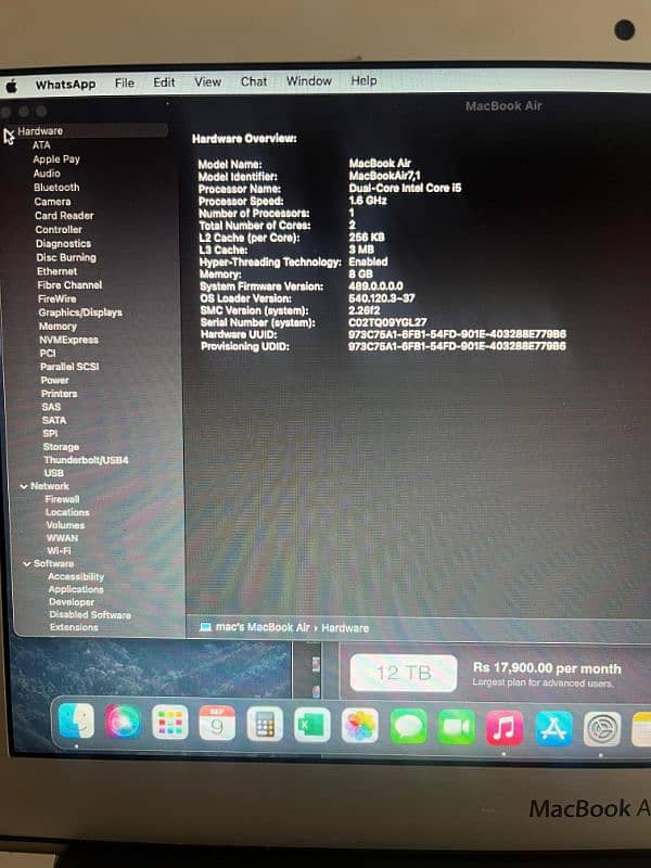 apple laptop condition is perfect 6