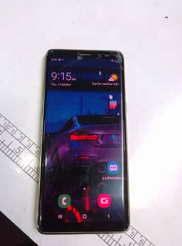 Samsung note 8 6 64 only mobile touch bark LCD dta 3