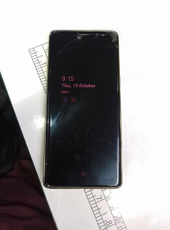 Samsung note 8 6 64 only mobile touch bark LCD dta 9