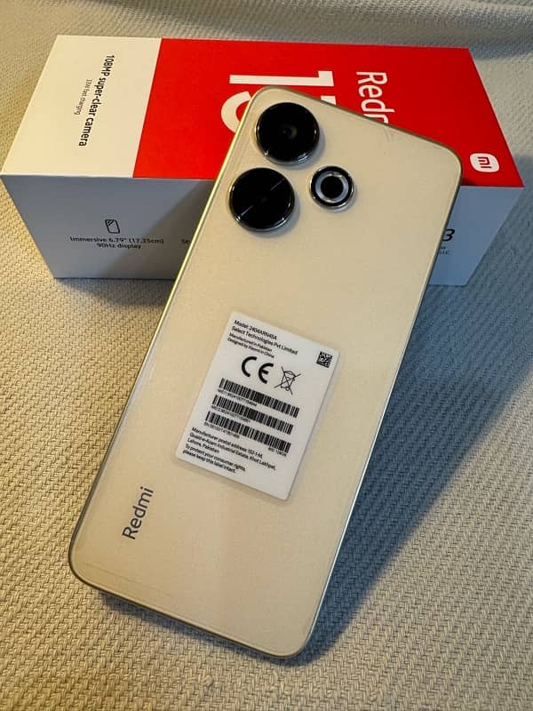 Redmi 13 Complete box PTA Approved 2