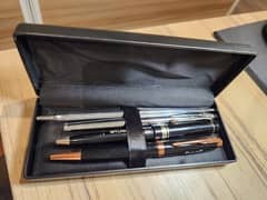 Four Fancy Ballpoint Pens in a Beautiful Box