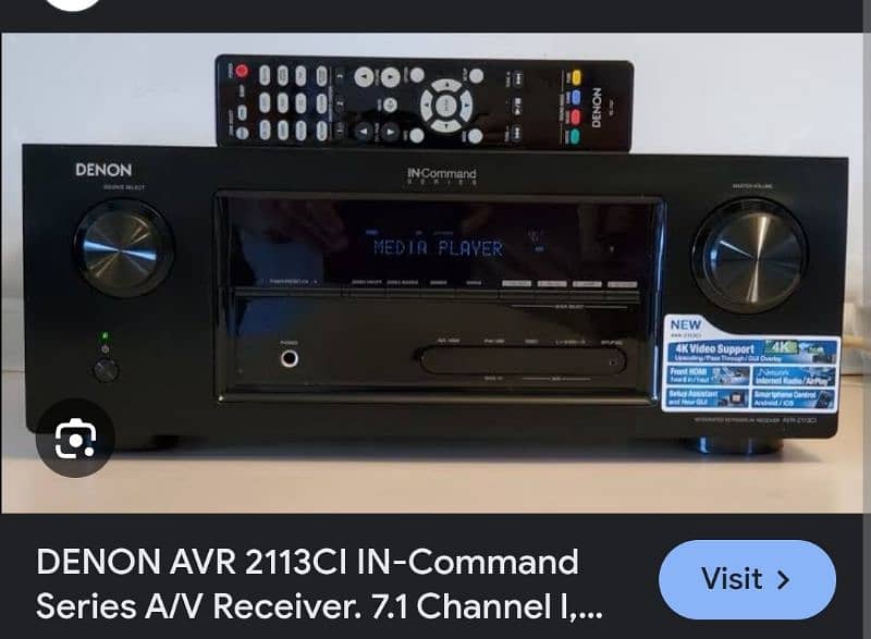 Denon AVR 2113Ci 7.1 4K Home Theater Amplifier (JBL Yamaha Onkyo Sony) 7