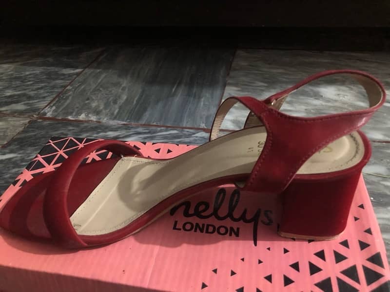 red sandal 1