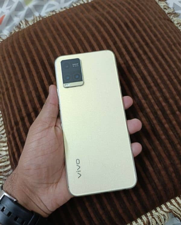 Vivo Y33T With Box 10/8 condition All ok 8/128gb 1