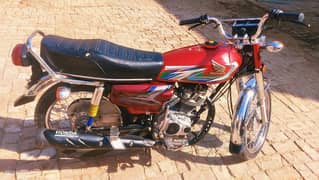 Honda 125 is available for Sale.